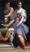 Cesare da Sesto Salome with the bead of Fohn the Baptist oil painting artist